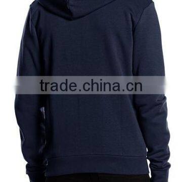 Men's Basic Zip Through Long Sleeve Hoodie photo-2