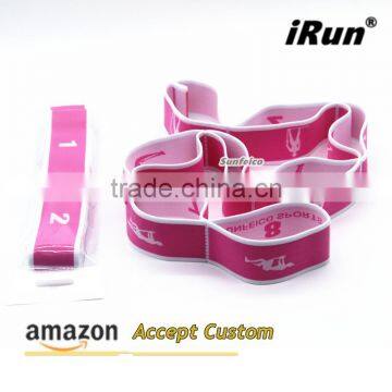 High Elasticated Embroidery Logo Yoga Loops Band Perfect for Upper Body, Lower Body, and Full Body Workouts photo-2