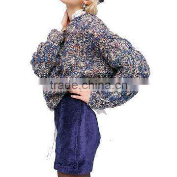 2017 OEM Spring Elegant Velvet Micro Mini Skirt With Zipper photo-2