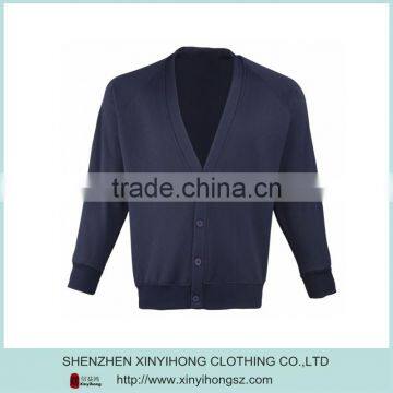 Blank Color Cotton Spandex Cardigan Fashion China Kitwear 2014