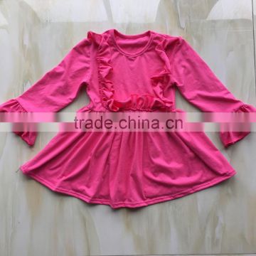 mjy-163 Fashion girl clothes new model girl dress long sleeve baby cotton dress