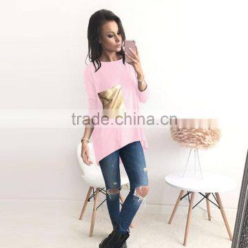 Wholesale Fashion Ladies Design Lady Blouse For Women'S Clothing For Sale 2017 photo-3