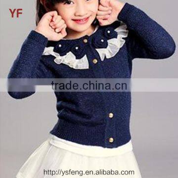 Hand Knitted Girls Cardigan photo-2