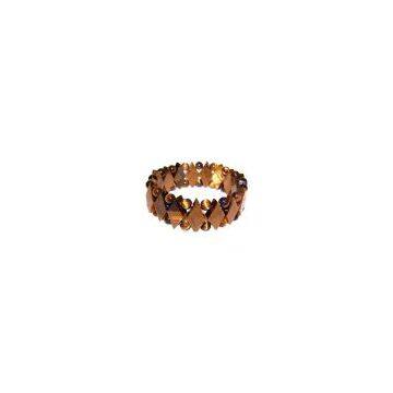 Diamond Shaped Gemstone Bracelet