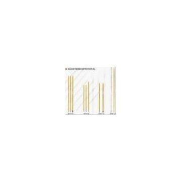 108mm Liquid - Filled High Accuracy Glass Oil Thermometers For Testing Petroleum Products