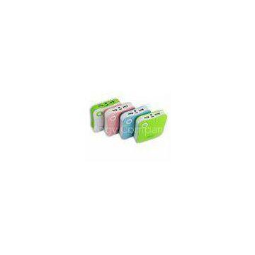 Customized Blue Universal Double USB Samsung / PPC Power Bank 10400MAh