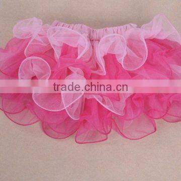 Top fashion baby super fluffy chiffon pettiskirt cheap lovely pettiskirt with many colors