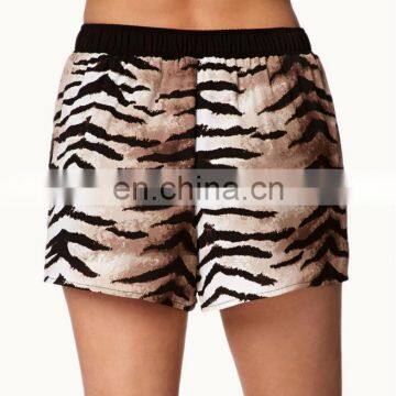 CHEFON Drawstring Animal Print Shorts CSS0141