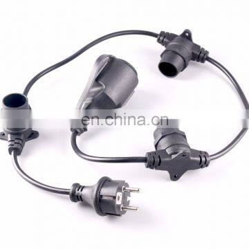 Extension Cord With String Lights for Holiday Decoration With Colorful Bulbs photo-2