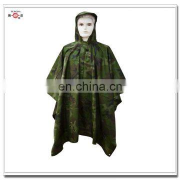 oem custom multifunction tent polyester military rain wear