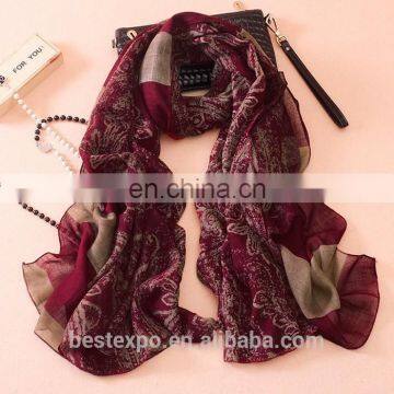 new fashion animal printing pashmina scarf wholesale