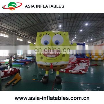 2mH Inflatable Spongebob Cartoon Model , Inflatable Shape Balloon