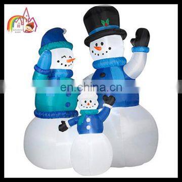 Christmas Decorative-inflatable Snowman, Giant Inflatable Christmas Snowman for Holiday Display/yard Decoration photo-2