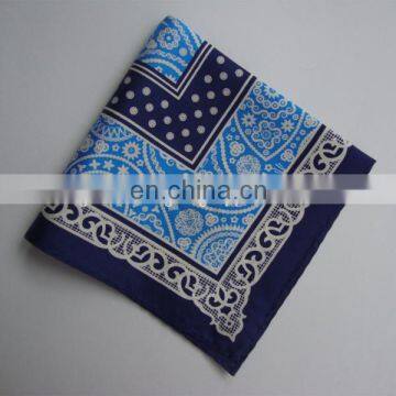 100% Silk Pocket Square/Hanky-30x30cm hand printed