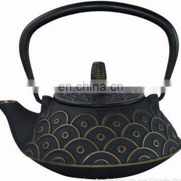 Japanese enamel cast iron teapot / teaset