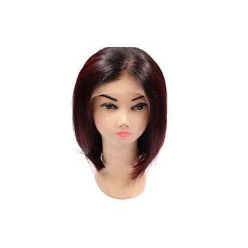 Natural Wave 16 Inches Full Lace Human Hair Wigs High Quality Indian Cuticle Aligned