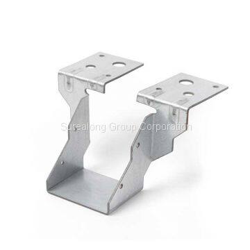 Hot Dipped Steel Building Material Hardware Decorative Joist Hanger Timber Connector photo-2