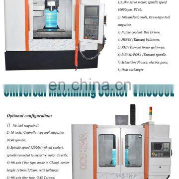 Screw Thread CNC Milling Machine For Steel Servo Motor photo-5