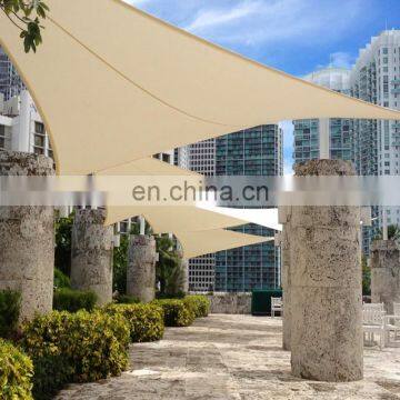 Triangle Garden Beige Color Sun Shade Sail photo-2
