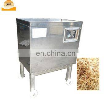 Industrial Shiba Scallop Raw Meat Shredder Slicer Cutting Machine to Shred Chicken Beef Rabbit Meat
