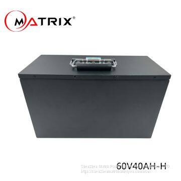 Lithium Ion Battery 60v 40ah for Electric Bike E-scooter Motorbike Lead Acid Replacement Battery photo-4