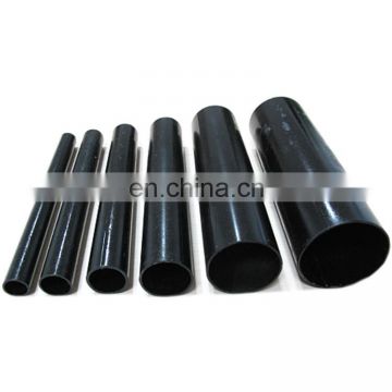 high quality black s275 hot rolled erw mild welded pipe manufacturers 40mm round pipes weight