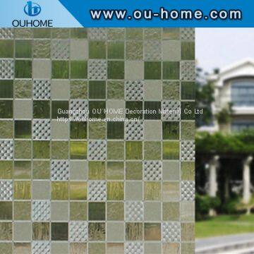 H12406 Opaque Frosted Privacy Glass Window Film photo-2