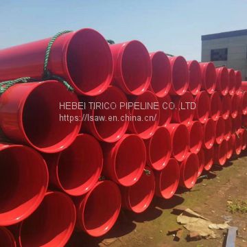 With Coal Tar Pitch Anti Corrosion Steel Pipe High Density Polyethylene Coat