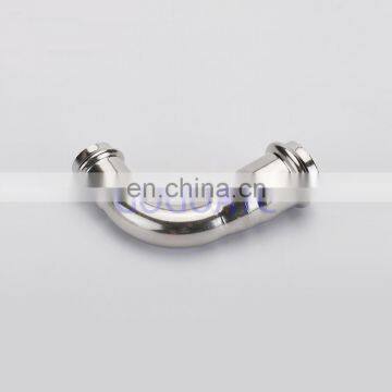 Ferrule connection water joint DN15/20/25/32/40/50 press reducing L stainless steel 304 sanitary pipe sanitary elbow fittings