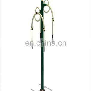 EU and US standard high end two old people outdoor garden gym equipment for villa nd garden using