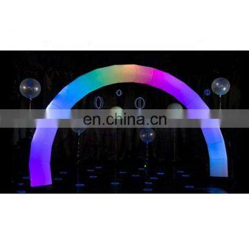 Stage LED Lighting Decoration Airblown Entrance Tunnel Colorful Archway Wedding Inflatable Arch photo-2