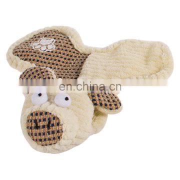 rat dog soft cotton plush dog toy slippers