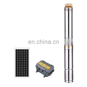 3LSC motor brushless multistage 40m3h submersible  solar water pump