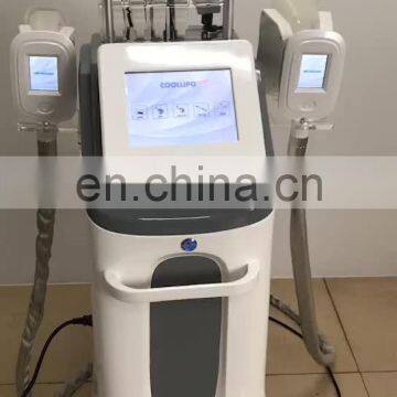 Niansheng 2020 newest 2 silicon cryo handle  vacuum cavitation Slimming Velashape RF Body Contouring cryolipolysis slimming mach