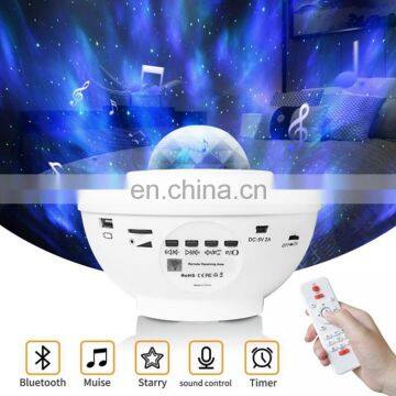 Проектор ночного света Galaxy Starry Night Light 3 в 1 с LED-небозримым облаком для гостиной. Ночник с Bluetooth-музыкальным проигрывателем photo-4