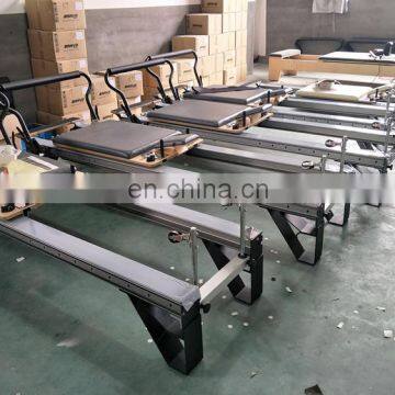 Bodybuilding Fitness Exercise Folding Wood Elina Equipment Power Gym Machine Aluminium Pilates Reformer Yoga photo-2