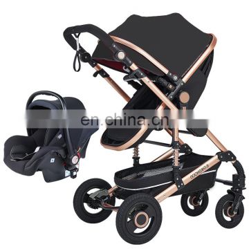 Baby stroller pram 3 in 1 Newborn infant folding baby pram