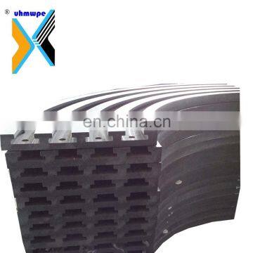 Linear guide rails and blocks polyethylene uhmw linear slides uhmwpe guide rail, plastic roller chain guides slipper