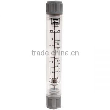 pipe type flow meter acrylic rotameter