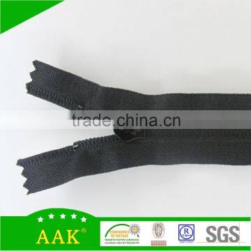 5#Black Color Nylon Close End Zipper photo-4