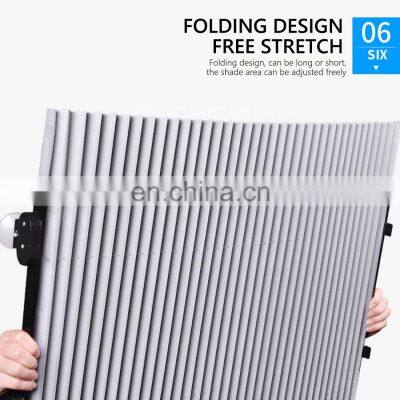 Universal Car Retractable Windshield Sun Shade Car Front Window Blinds Rear Visor For Toyota/Honda/BMW/Mazda photo-5