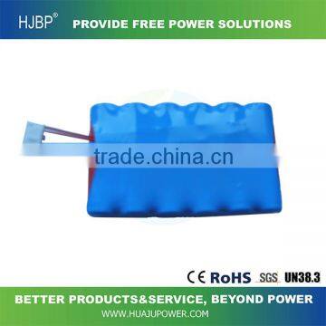 china product high quality HJBP customized 5200mah|6800mah| 18650 12V li-ion lithium battery pack with samsung|pansonic|lg cell
