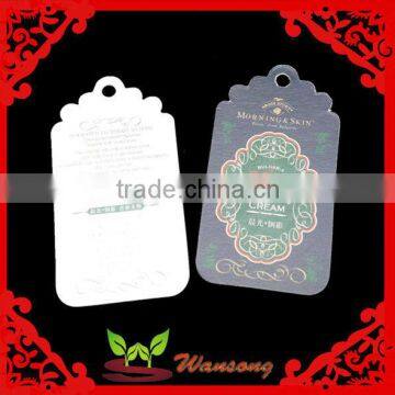 factory made special hang tags design, plastic tag, jeans paper hang tag