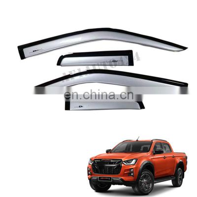 New Arrival Black & White Color Window Trims Sun Visor For Dmax 2020 2021