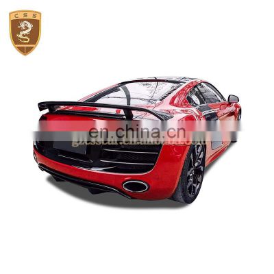 GT Style Rear Spoiler Wing For Audi R8 Carbon Fiber Best Quality