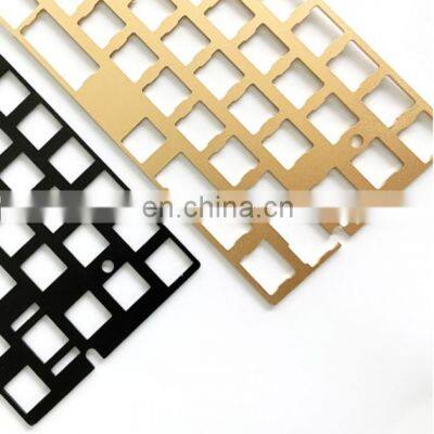 Anodizing Custom 61 78 104 Keys Carrying Mechanical Cnc Gaming Plastic Custom 65%  6061 6063 Aluminum Keyboard Case