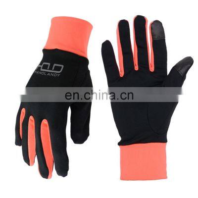 HANDLANDY breathable thin polyester lining velvet protection tanning women anti uv sun uv protect summer gloves