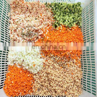 Hottest Selling Potato Cube Cutting Machine Potato Chips Cutting Machine Fruit Slice Dice Strips Cutting Machine Mexico