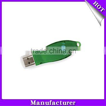 OEM LED light usb flash drive with laser inside logo low cost