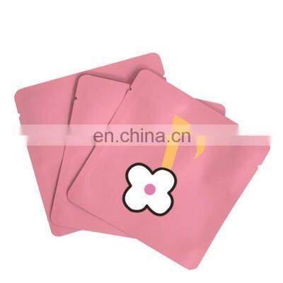 Custom printed 3 sides seal frozen vacuum bags aluminium foil zipper bag